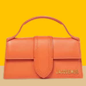 Grand Bambino Small Leather Tote Bag – Orange | Mini Hand & Shoulder Carry